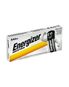  AAA Energizer Industrial patareid LR03 10-pakk