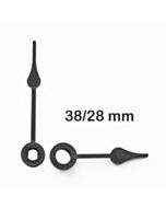 Mustad tilgakujulised plastosutid 38/28 mm