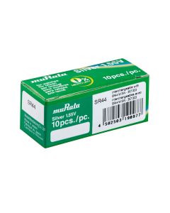 Hõbeoksiid patarei SR44 357/303 Murata