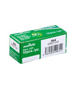 SR621SW Murata Silver Oxide Watch Battery SR621SW 364