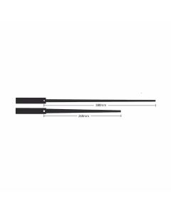Mustad tasakaalustatud metallseierid 380/260 mm